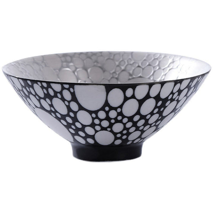 Tazas de té de cerámica de plata dorada con diseño del Tíbet y Buddha Stones , tazas de té de Kung Fu, 55ml