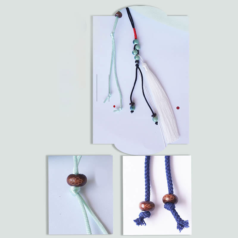 Buddha Stones, bordado, flores de hierba, flor de cerezo, bolso bandolera, bolso de mano - image 14