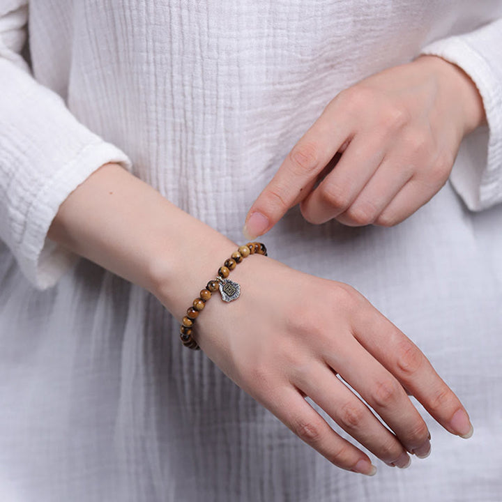 Pulsera de plata de ley 925 con Buddha Stones, sauce marino dorado Natural, Zakiram, diosa de la riqueza, suerte, Fu, carácter, éxito - image 5