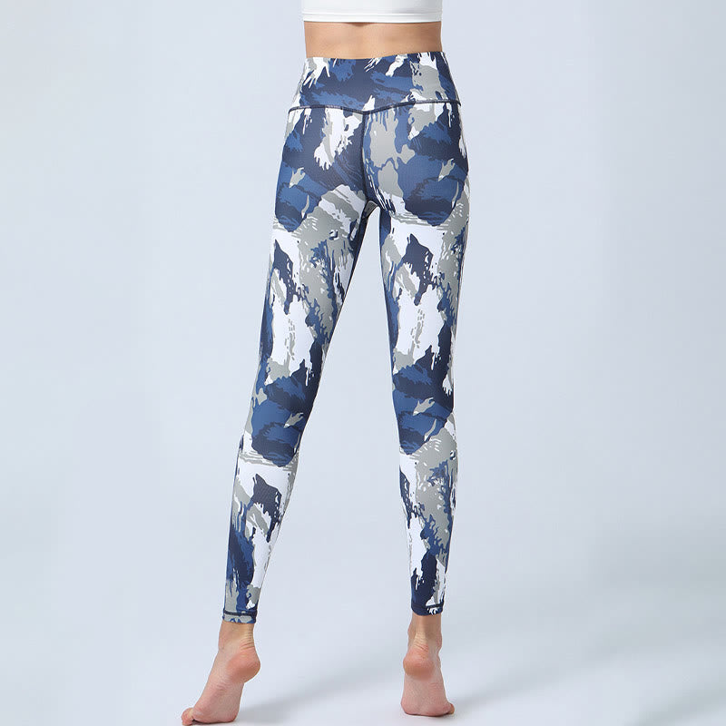 Leggings de cintura alta para mujer con estampado de Buddha Stones - image 3