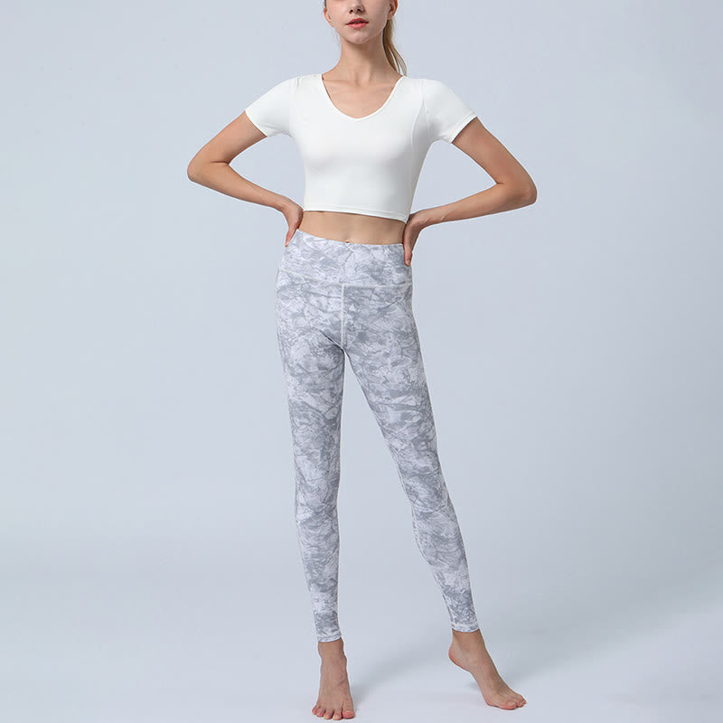 Leggings de cintura alta para mujer con estampado de Buddha Stones - image 14