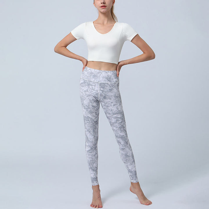 Leggings de cintura alta para mujer con estampado de Buddha Stones - image 14