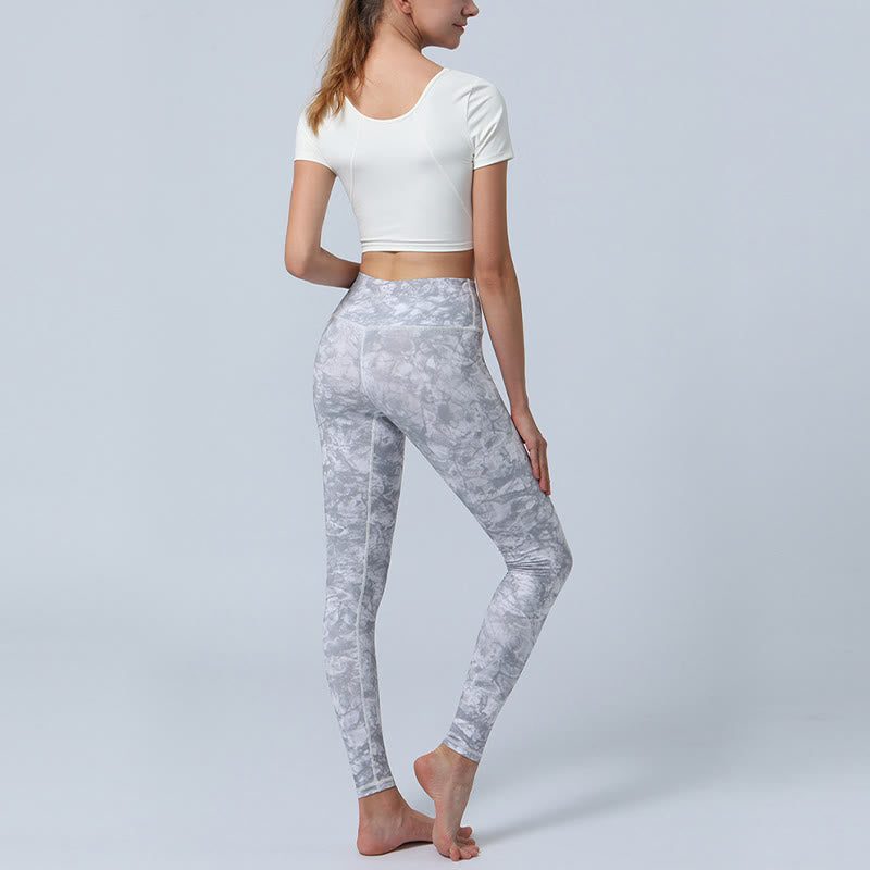 Leggings de cintura alta para mujer con estampado de Buddha Stones - image 15