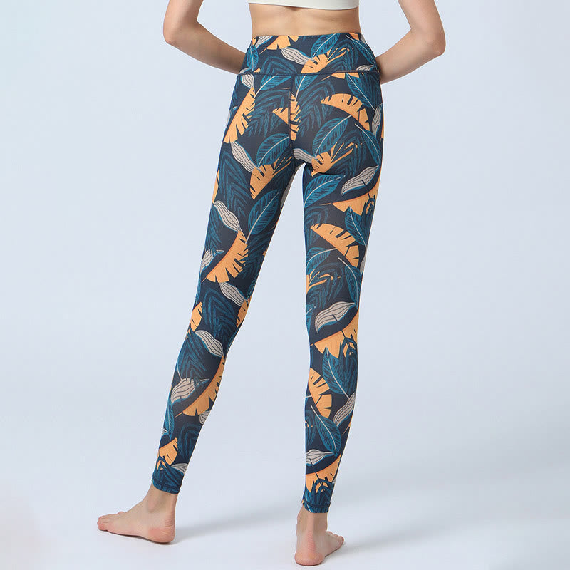Leggings de cintura alta para mujer con estampado de Buddha Stones , para deportes, fitness, yoga - image 14