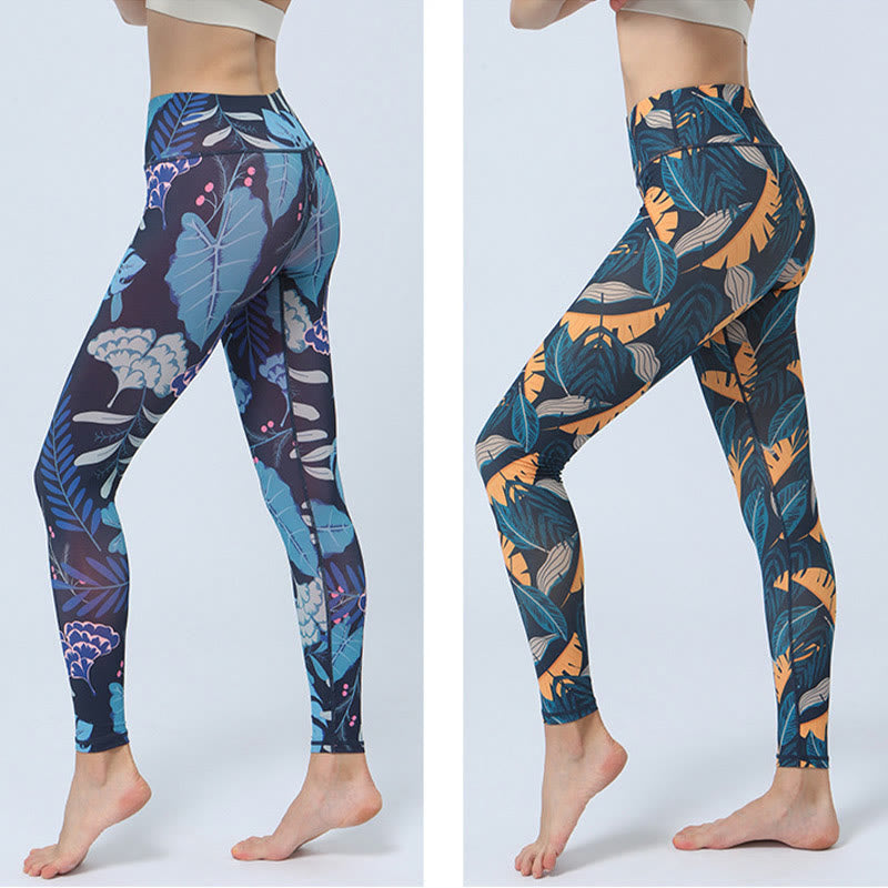 Leggings de cintura alta para mujer con estampado de Buddha Stones , para deportes, fitness, yoga - image 16