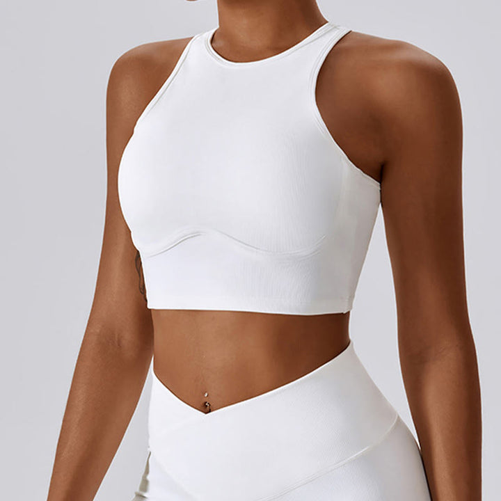 Buddha Stones Camiseta sin mangas corta sin mangas Pantalones acampanados Deportes Fitness Yoga - image 2