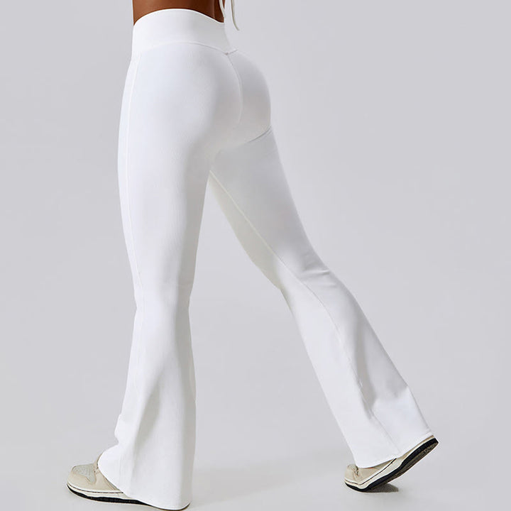 Buddha Stones Camiseta sin mangas corta sin mangas Pantalones acampanados Deportes Fitness Yoga - image 10