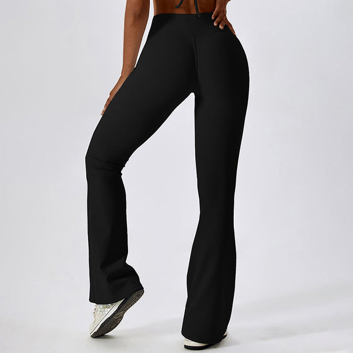 Buddha Stones Camiseta sin mangas corta sin mangas Pantalones acampanados Deportes Fitness Yoga