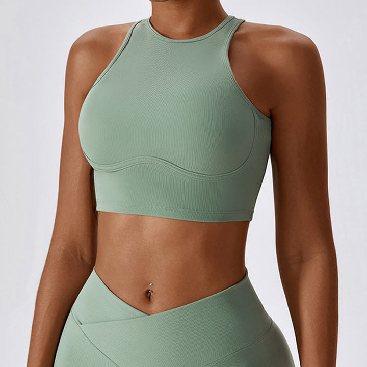 Buddha Stones Camiseta sin mangas corta sin mangas Pantalones acampanados Deportes Fitness Yoga - image 28