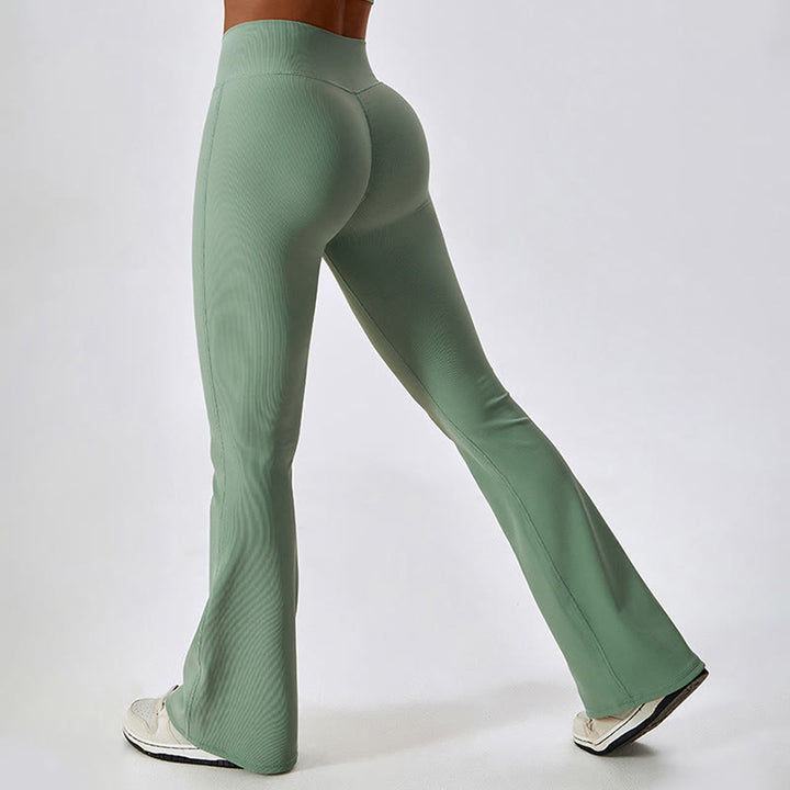 Buddha Stones Camiseta sin mangas corta sin mangas Pantalones acampanados Deportes Fitness Yoga - image 31