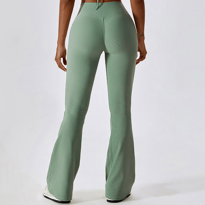 Buddha Stones Camiseta sin mangas corta sin mangas Pantalones acampanados Deportes Fitness Yoga - image 34