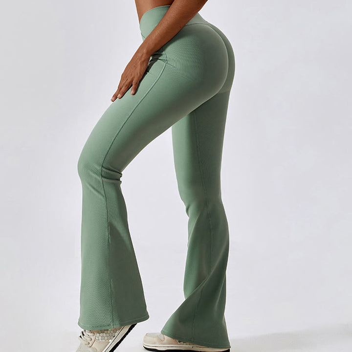 Buddha Stones Camiseta sin mangas corta sin mangas Pantalones acampanados Deportes Fitness Yoga - image 33