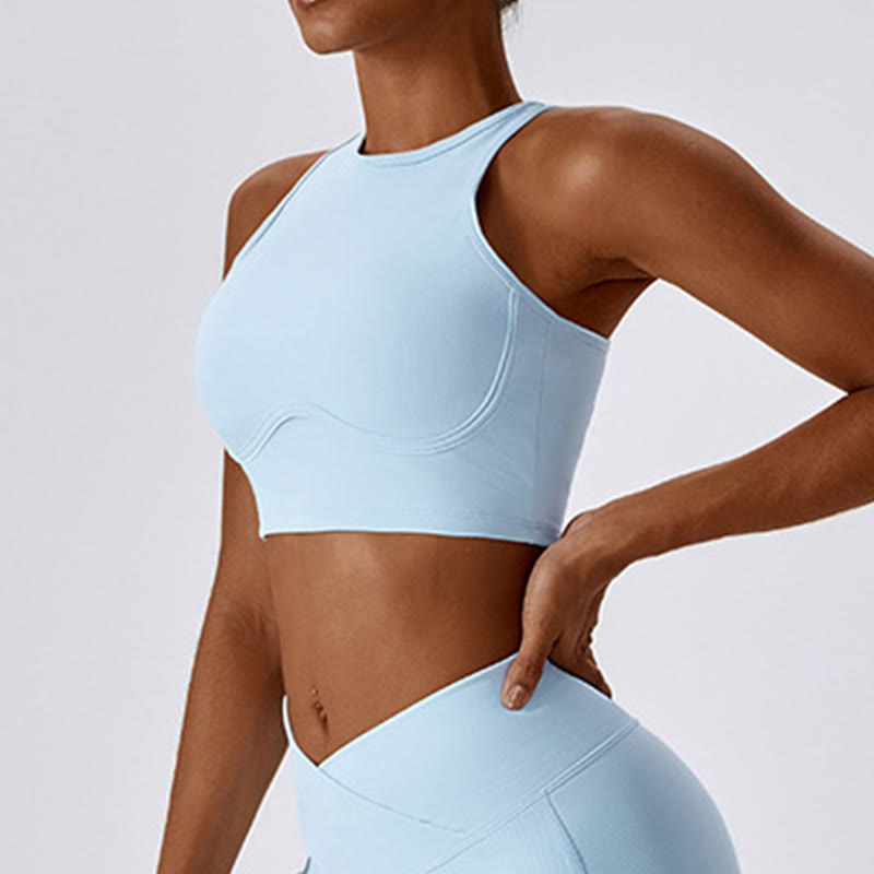 Buddha Stones Camiseta sin mangas corta sin mangas Pantalones acampanados Deportes Fitness Yoga - image 38