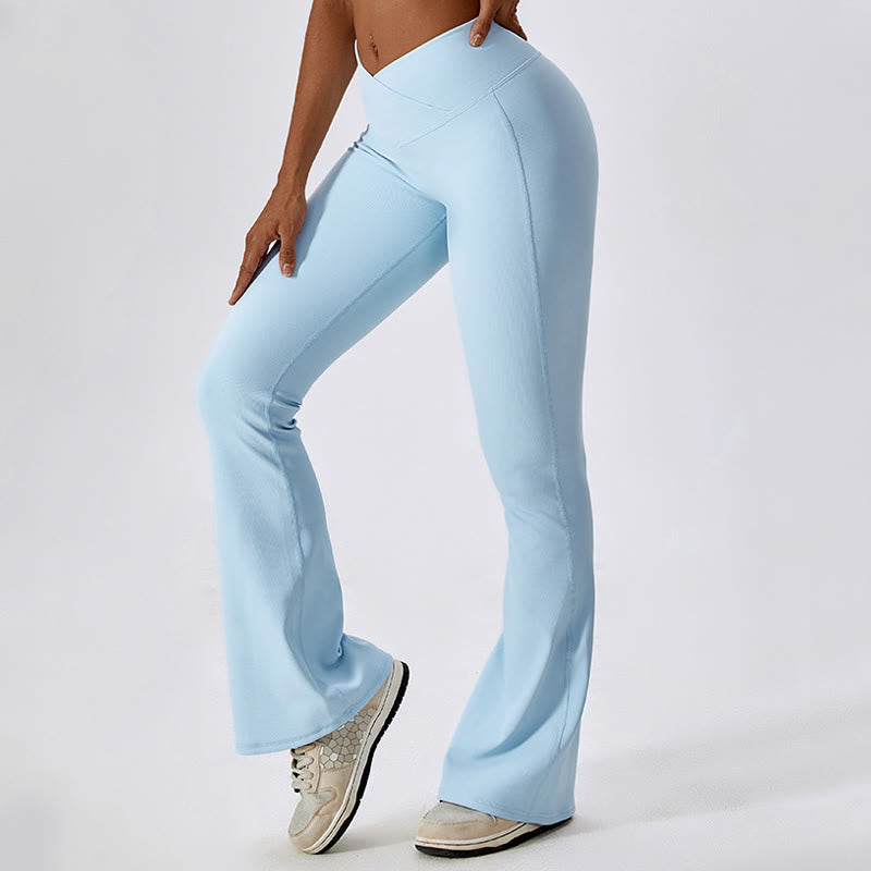 Buddha Stones Camiseta sin mangas corta sin mangas Pantalones acampanados Deportes Fitness Yoga - image 45