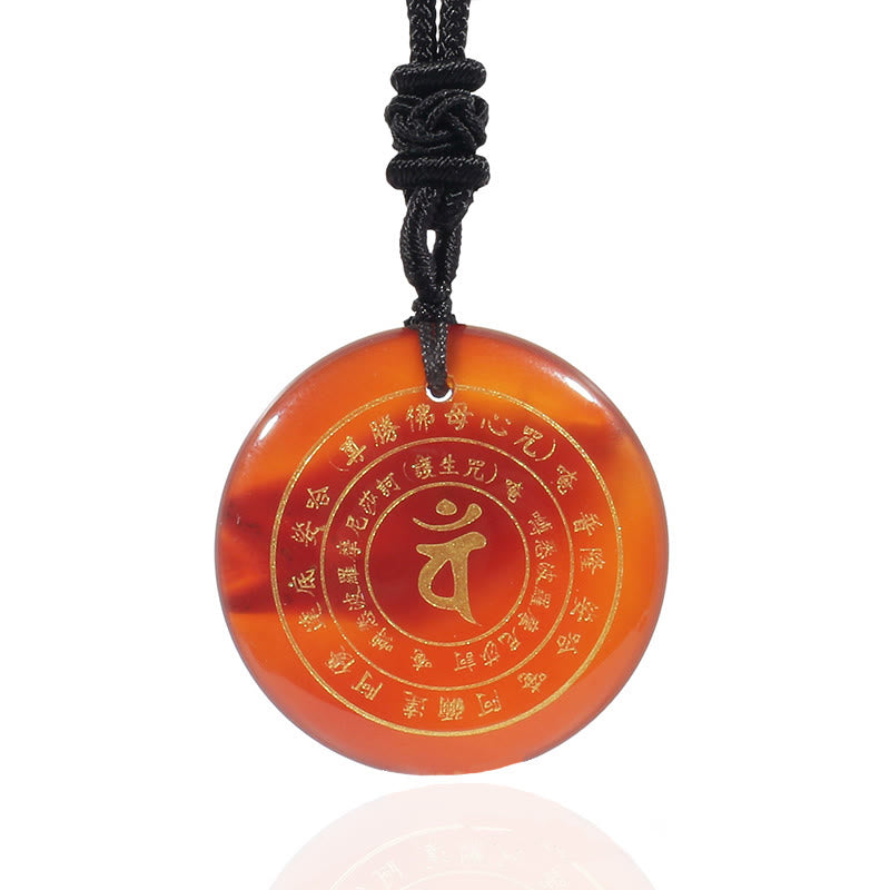 Buddha Stones Vairocana Tathagata Mantra sánscrito varios cristales negro obsidiana verde Aventurina fuerza COLLAR COLGANTE