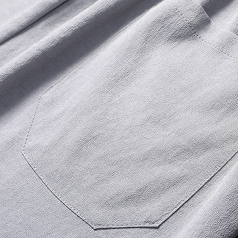 Buddha Stones Fu personaje Tang traje Hanfu uniforme tradicional manga corta Top pantalones ropa conjunto para hombres - image 14