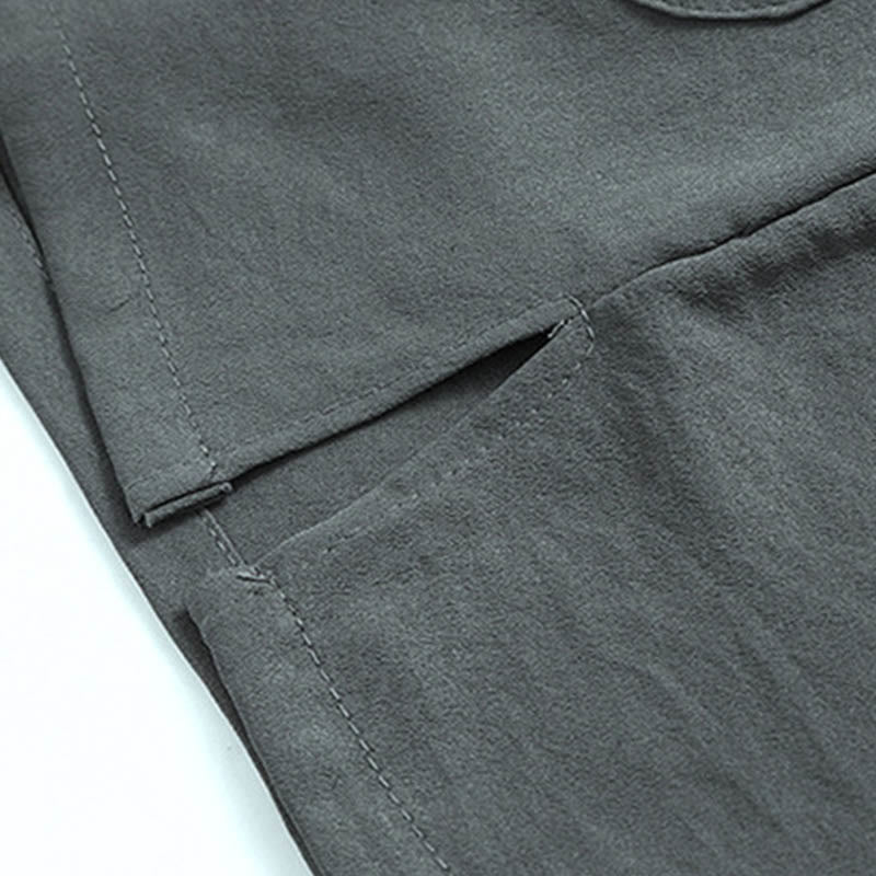 Buddha Stones Dragon Fu personaje Tang traje tradicional camisa de manga corta pantalones de pierna ancha ropa conjunto para hombres - image 9