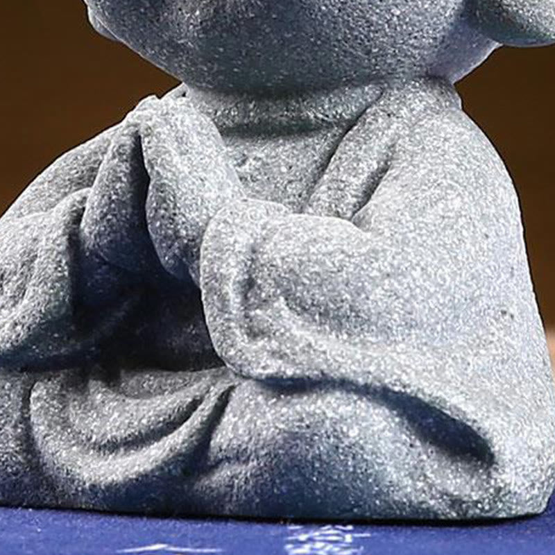 Buddha Stones Meditación Orando Buda Compasión Serenidad Decoración del Hogar