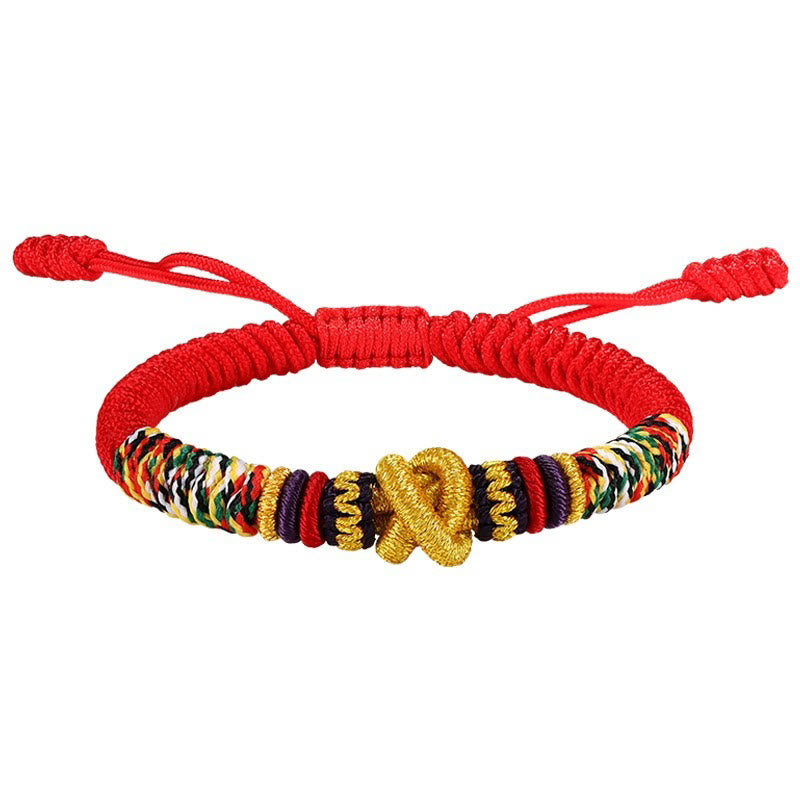 Pulsera de fe con nudo de King Kong Om Mani Padme Hum de plata de ley 925 con Buddha Stones - image 14