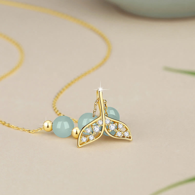 Colgante de collar de la suerte con cuentas de jade hetiano de plata de ley 925 con Buddha Stones - image 2