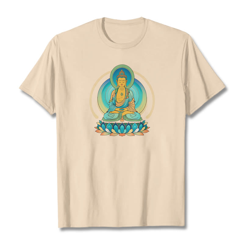 	Camiseta de Buda de Piedras de Loto - Sopa de mariscos - 2XL - image 0
