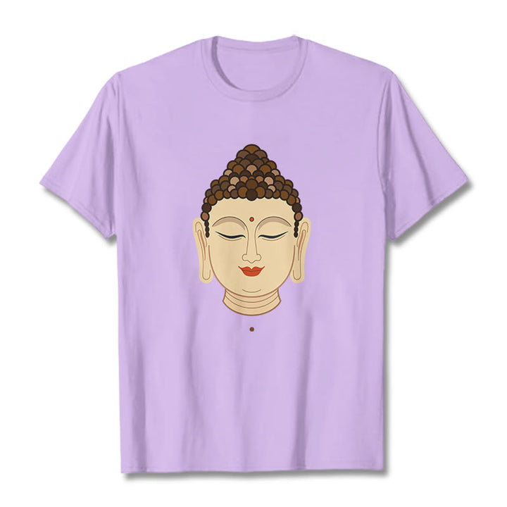 Camiseta de Meditación con Piedras de Buda de Buda - Ciruela - 2XL - image 15