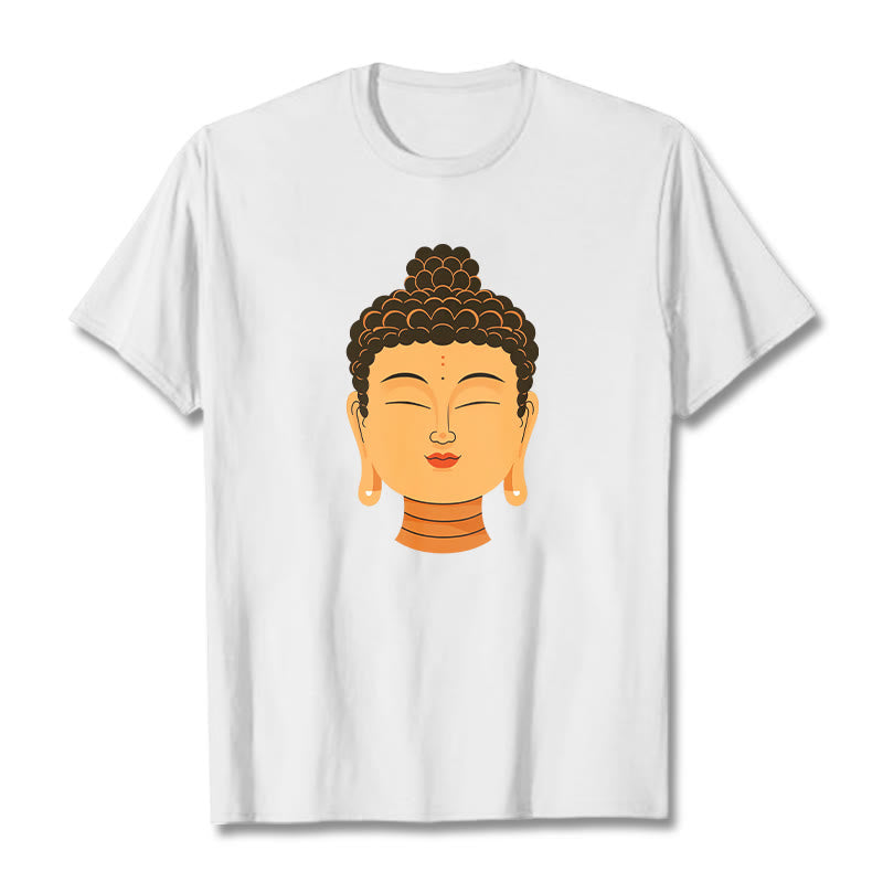 Camiseta de meditación bendita de Buddha Stones - Blanco - 2XL - image 0