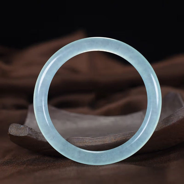 Pulsera de energía equilibrante emocional con calcedonia azul Buddha Stones