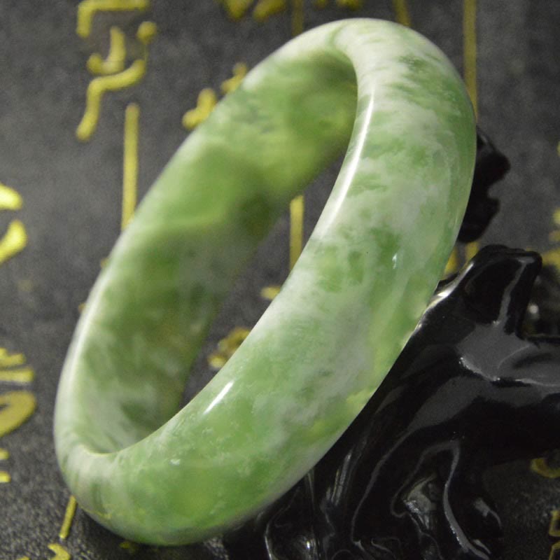 Pulsera de Jade Natural de la Suerte y Prosperidad de Buddha Stones
