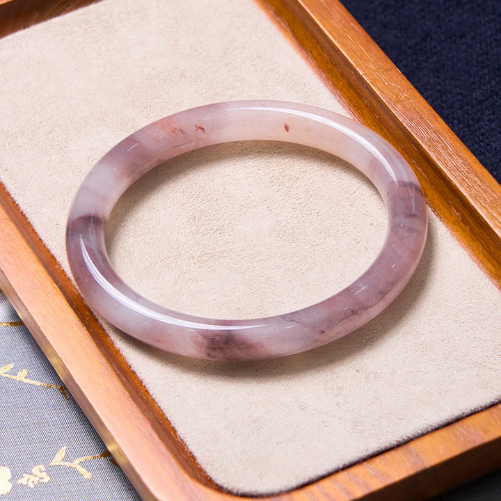 Buddha Stones Potencian la Felicidad y Alegría Pulsera Violeta Conjunto
