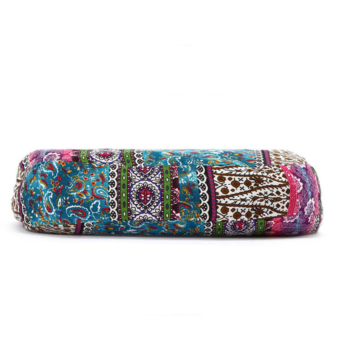 Bolso bandolera con estampado de rayas de algodón de Buddha Stones