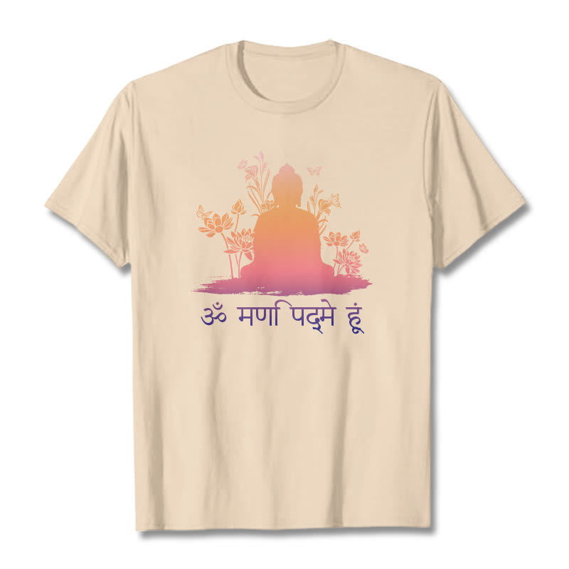 Camiseta Buddha Stones sánscrito OM NAMAH SHIVAYA - Sopa de mariscos - 2XL - image 8