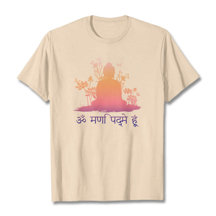 Camiseta Buddha Stones sánscrito OM NAMAH SHIVAYA - Sopa de mariscos - 2XL - image 8