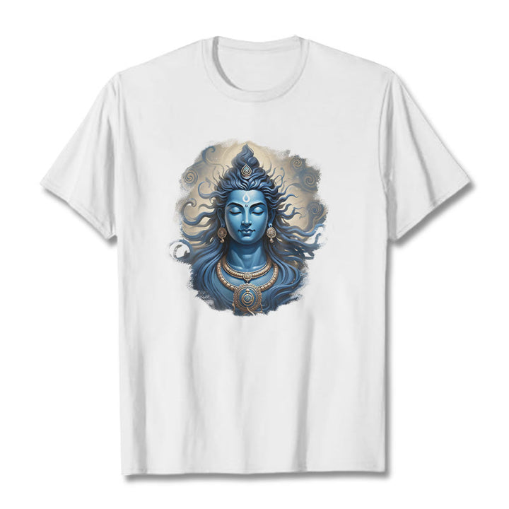 Buddha Stones OM NAMAH SHIVAYA Camiseta de Buddha - Blanco - 2XL - image 1
