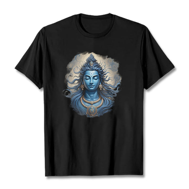 Buddha Stones OM NAMAH SHIVAYA Camiseta de Buddha - Negro - 2XL - image 4