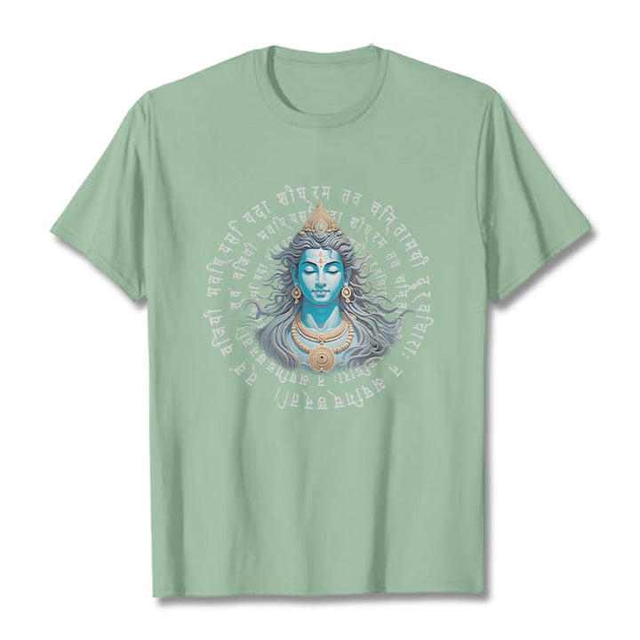 Buddha Stones Sánscrito Has Ganado Cuando Aprendes Camiseta - Verde pálido - 2XL - image 14