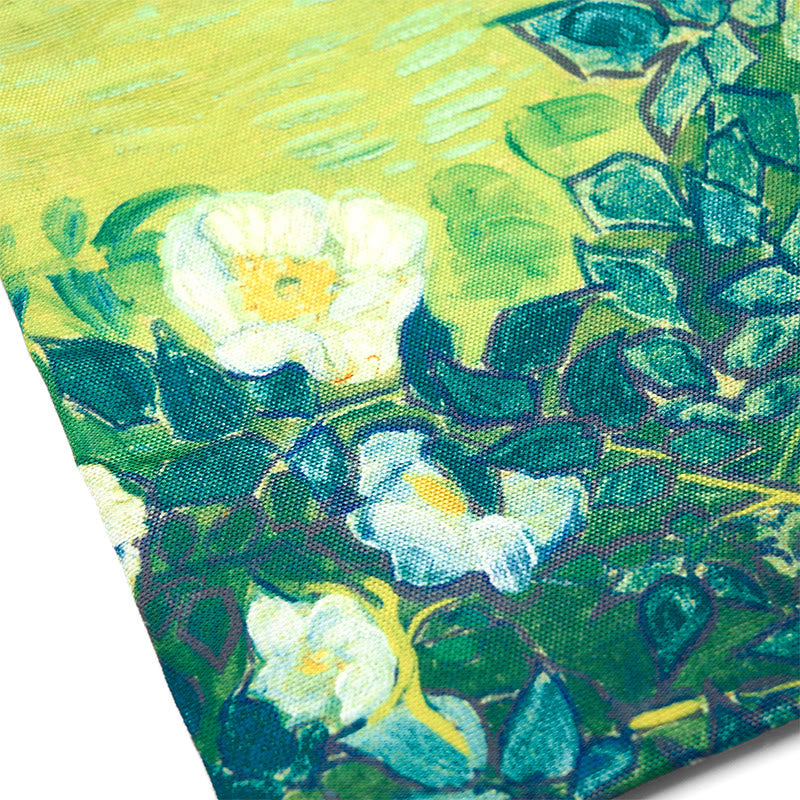 Bolso de mano de lona con rosas Buddha Stones - image 5