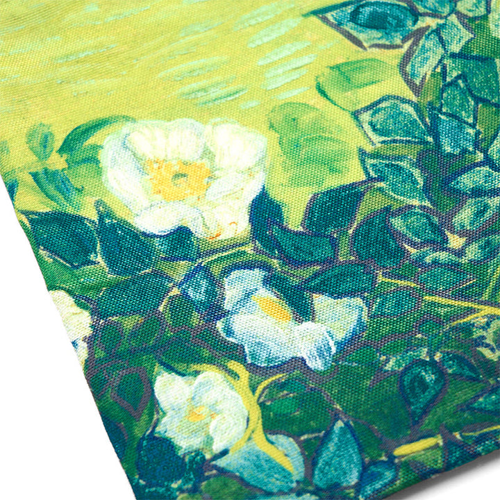 Bolso de mano de lona con rosas Buddha Stones - image 5