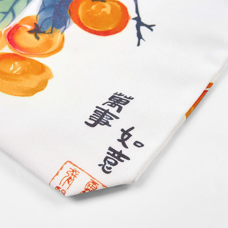 Bolso de mano de lona de caqui Buddha Stones - image 3