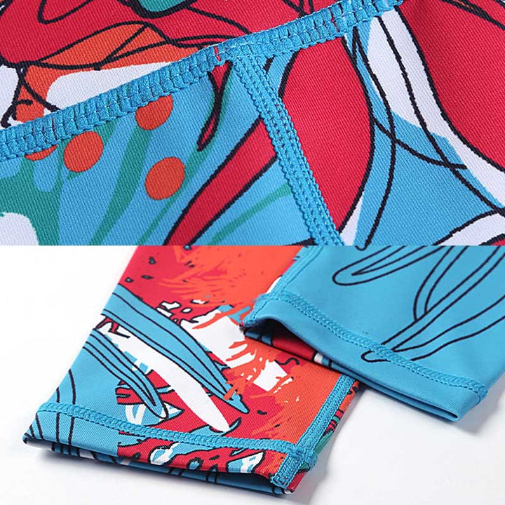 Pantalones de yoga para mujer, leggings de cintura alta, de fitness, de ejercicio deportivo, con impresión de pétalos de flores coloridas de Buddha Stones. - image 23