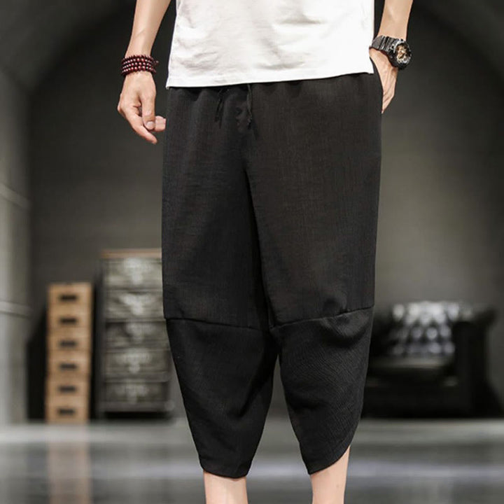 Pantalones cortos de verano Buddha Stones para hombre con bolsillos - image 28