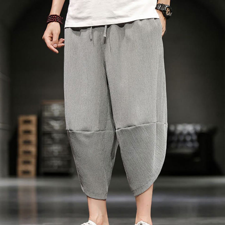 Pantalones cortos de verano Buddha Stones para hombre con bolsillos - image 7