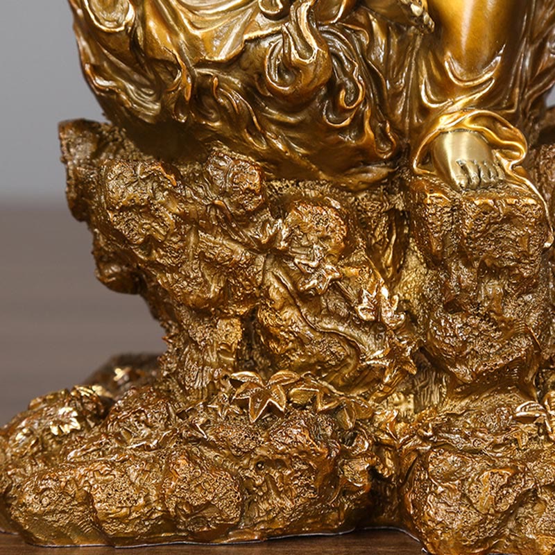 Buddha Stones Acalanatha Figura de Buda Estatua de Cobre Serenidad Decoración para Ofrenda en el Hogar - image 8