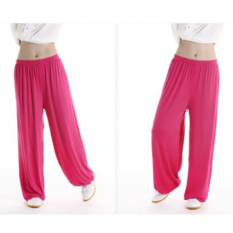 Pantalones de Verano Unisex para Práctica de Tai Chi y Qigong con Cintura Elástica Modal Buddha Stones - image 31