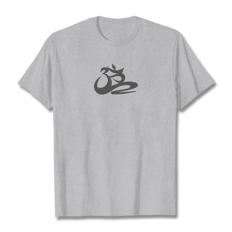 Camiseta OM con Buddha Stones - Gris claro - 2XL - image 20