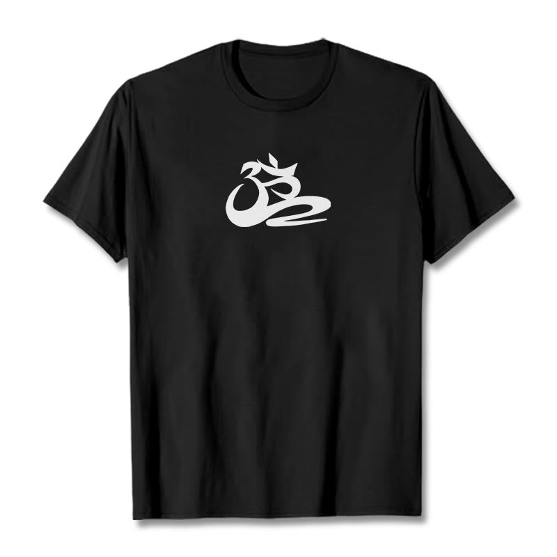 Camiseta OM con Buddha Stones - Negro - 2XL - image 5