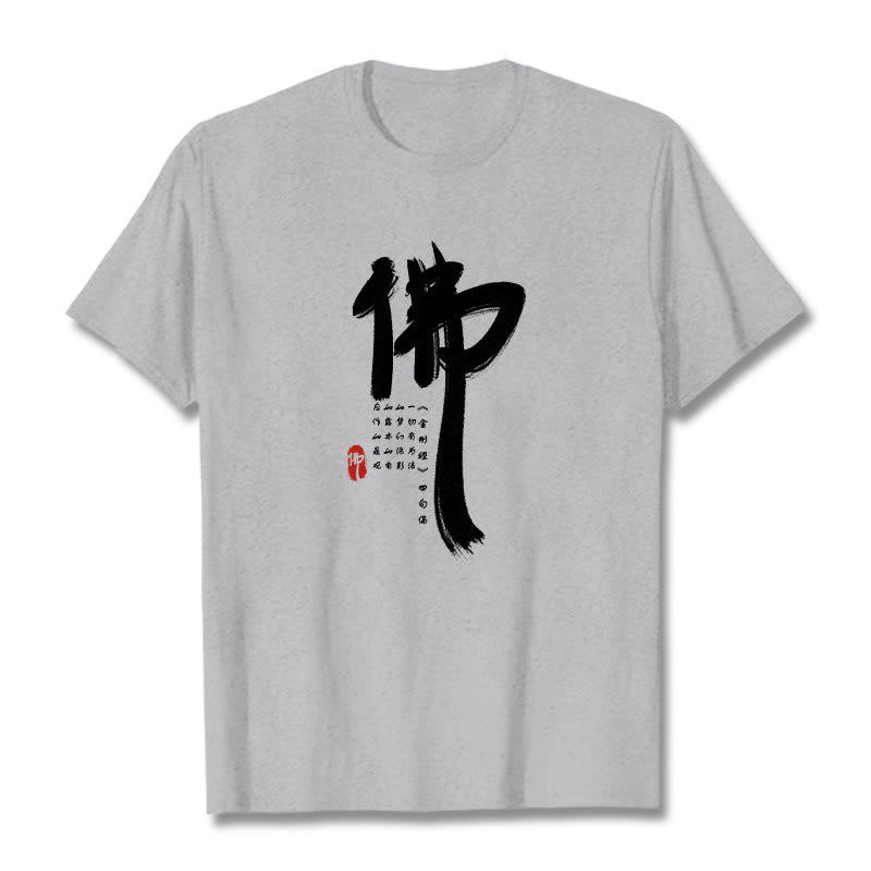 Camiseta con Buddha Stones para Buda - Gris claro - 2XL - image 19