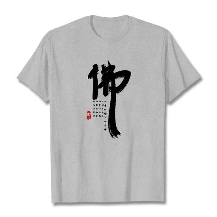 Camiseta con Buddha Stones para Buda - Gris claro - 2XL - image 19