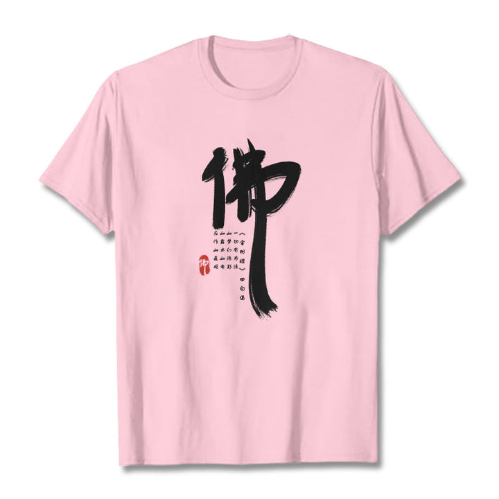 Camiseta con Buddha Stones para Buda - Rosa claro - 2XL - image 11