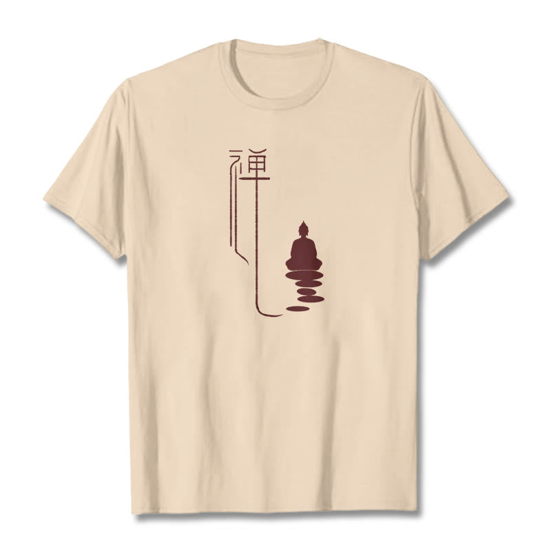 Camiseta con Buddha Stones y Buda zen - Sopa de mariscos - 2XL - image 1